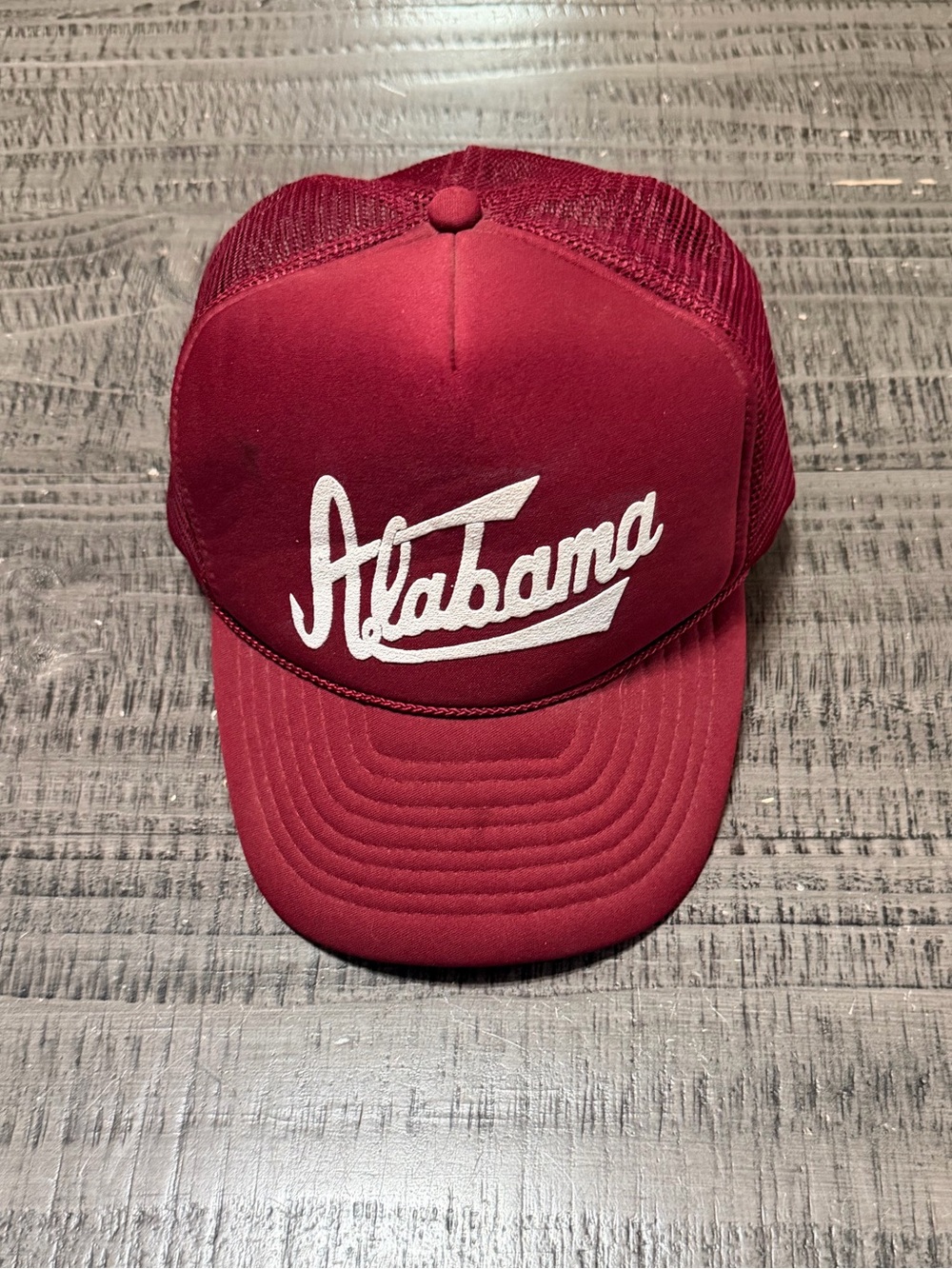 Vintage Nissun Brand cap with Alabama script 70’s,80’s Trucker with Y2k Logo